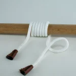 بند اسلش چاپدار سفید