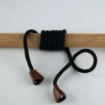 بند اسلش چاپدار مشکی