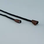 بند اسلش چاپدار مشکی - Image 3