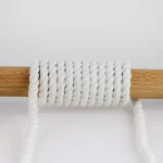 نخ مکرومه کتان تابیده 4میل شیری