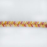 قیطان گیس‌باف پرتقالی قرمز