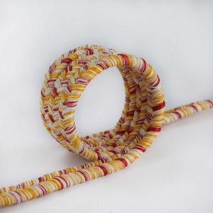 قیطان گیس‌باف پرتقالی قرمز