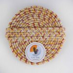 قیطان گیس‌باف پرتقالی قرمز