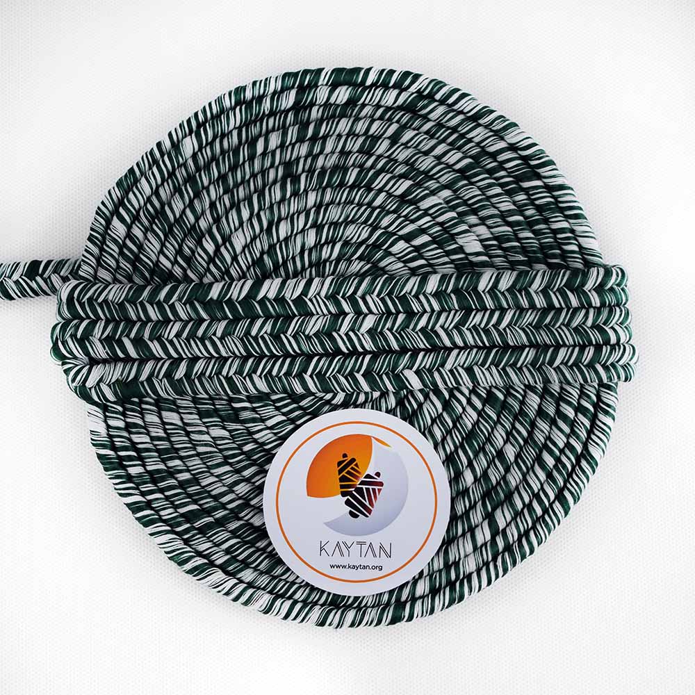 قیطان گیسبافت سبز 1 قیطان گیسباف سبز