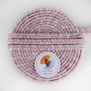 قیطان گیس‌باف صورتی